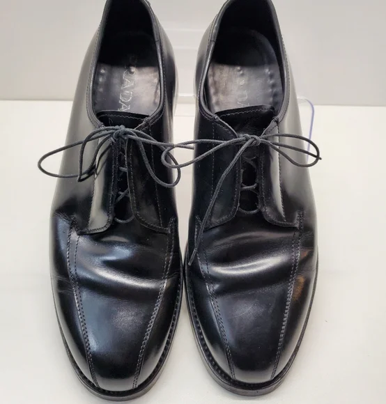 Prada | Shoes | Beautiful Prada Black Dress Shoes | Poshmark display picture 1